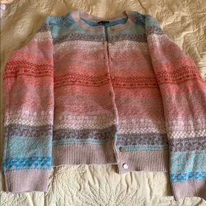 Talbots large lambs wool mohair and nylon sweater